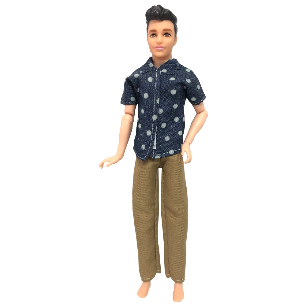 Nk 1X Ken Doll Clothes Fashion Suit Cool Outfit Per Barbie Boy Ken Doll Regali Di Compleanno Per Bambini Regalo