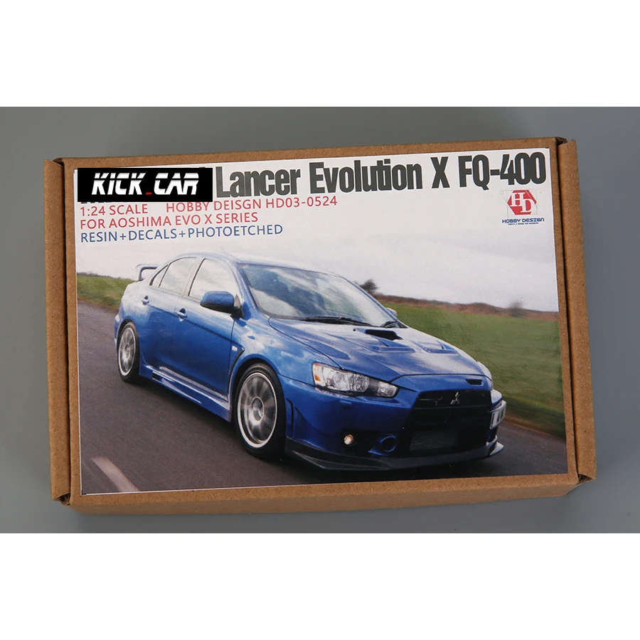 1/24 Resina Retrofit Per I Modelli Di Auto Hobby Design Hd03-0524 Ms(Lancer Evolution X Fq-400 Per Aoshima Evo X Serie
