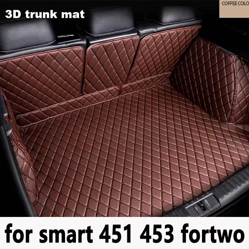 Smart 451 Smart 453 Accessorio Per Auto In Pelle Materiale Per Tappetino Posteriore Per Auto Per Smart 451 Smart 453 Fortwo 2009-2020