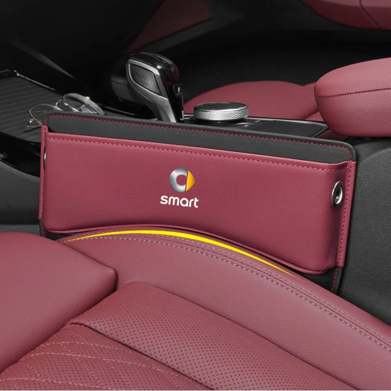 Seggiolino Auto Gap Filler Tasche Storage Box Gap Filler Seat Per Smart Fortwo Forfour 453 451 450 Accessori Interni Auto