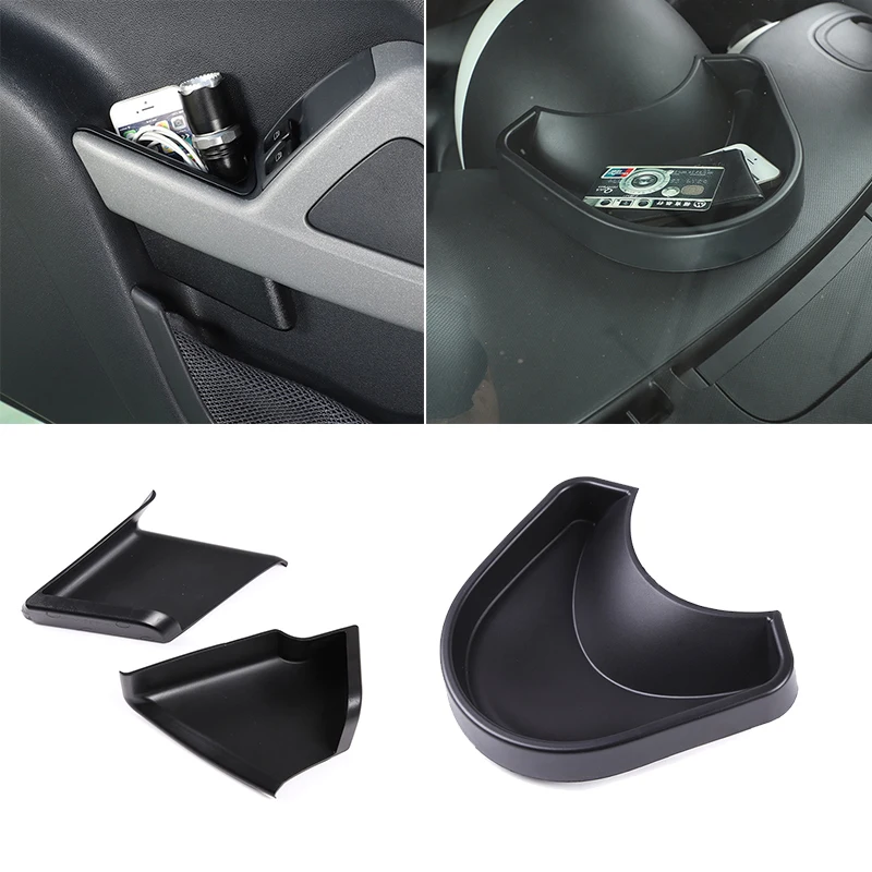 Per Mercedes Smart Fortwo Forfour 451 453 2009-2021 Car Interior Storage Box Organizer Abs Per Smart 451 Fortwo Accessori