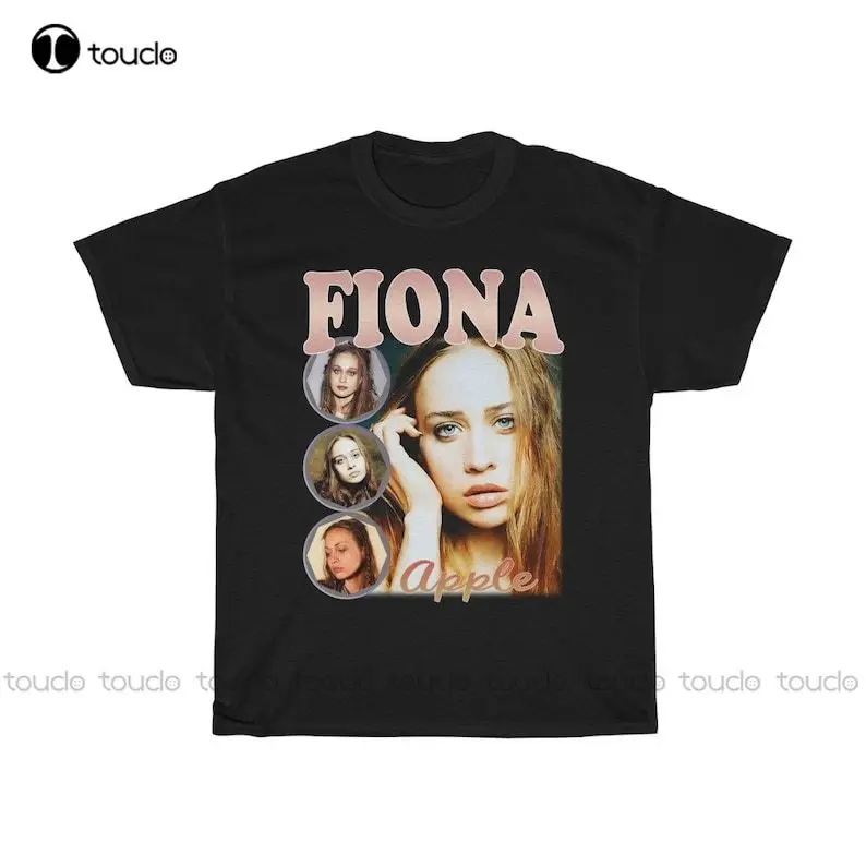 Fiona-Apple Shirt, Fiona-Apple T-Shirt, Vintage Anni '90 Rap T Shirt Best Seller O-Collo Streetwear Oversize Xs-5Xl