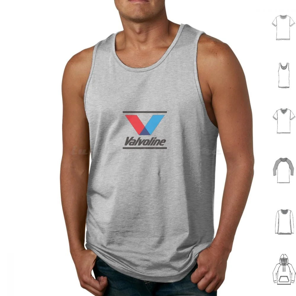 Valvoline Canotte Stampa Cotone Valvoline Repsol Oil Shell Motoroil Engine