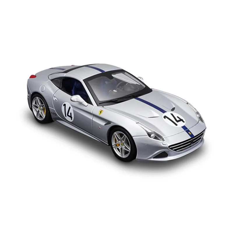 Bburago 1:18 Scale Ferrari California T 70Th Anniversary Alloy Luxury Vehicle Diecast Cars Model Toy Collection Gift