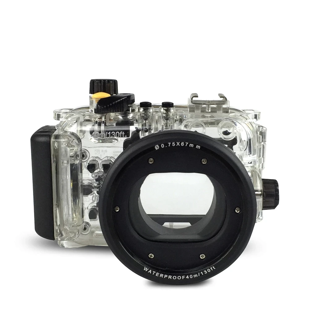 40M 130Ft Scatola Impermeabile Custodia Subacquea Custodia Subacquea Per Canon Powershot S110 Come Borsa Per Wp-Dc4740M