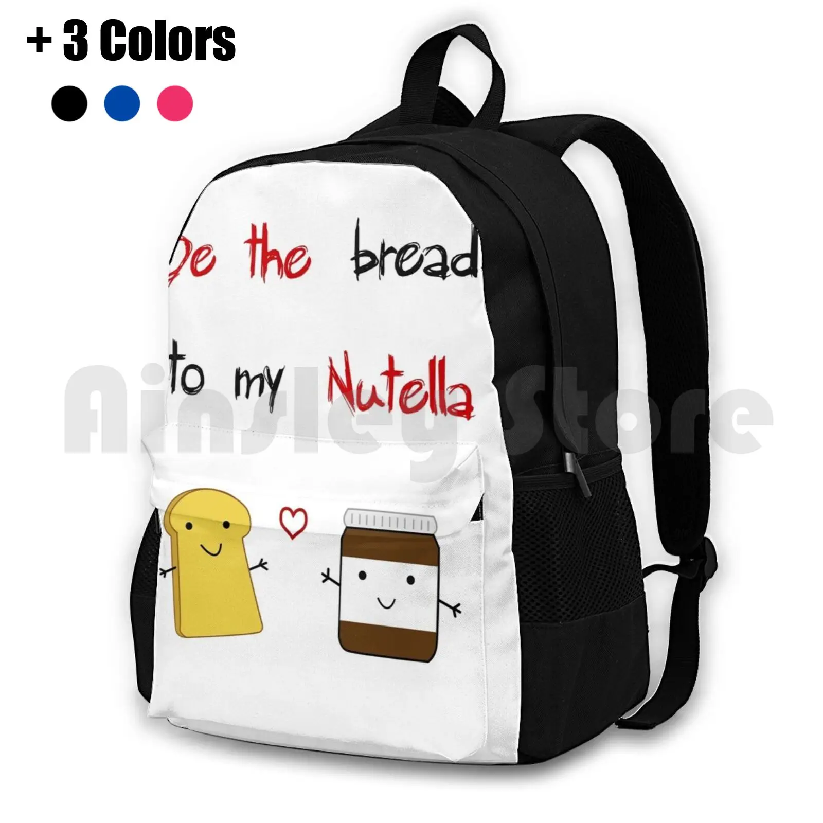 Sii Il Pane Per La Mia Nutella Zaino Da Trekking All'Aperto Equitazione Arrampicata Borsa Sportiva Pane Nutella Coppia Amici Amicizia Amore