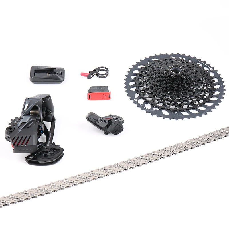 Sram Gx Eagle Axs 12 Speed Bike Groupset Wireless Electronic Shifter Trigger Lever Posteriore Deragliatore Cassetta 10-52T Kit Bicicletta