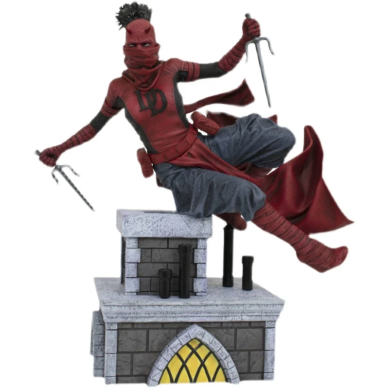 Diamond Select Toys Versione A Fumetti Del Nuovo Daredevil Comic Elektra As Daredevil Statua In Pvc Per I Ragazzi Collezione Di Regali