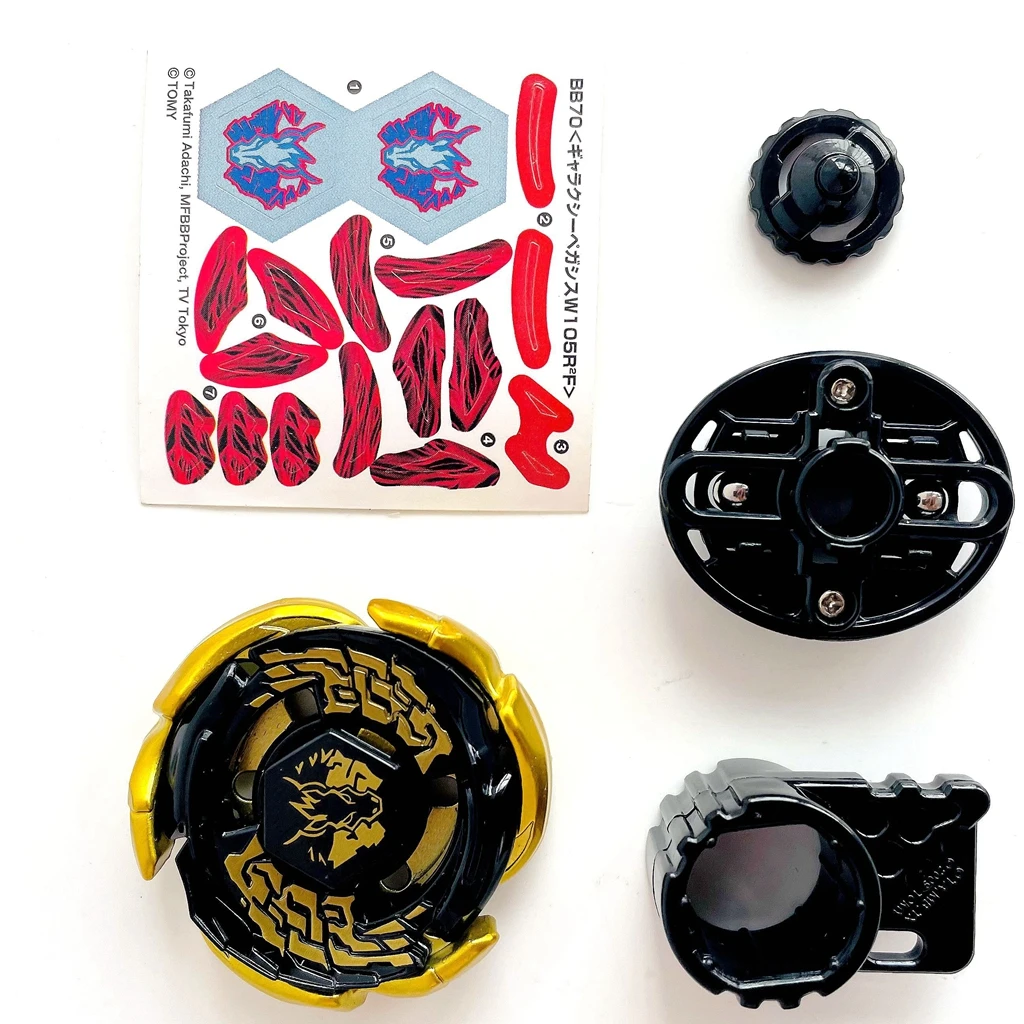 Takara Tomy Beyblade Starter Bb-70 Galaxy Pegasus / Pegasis W105R2F Metal Masters Wbba
