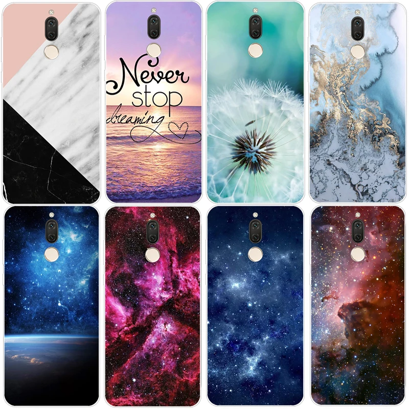 Per Huawei Mate 10 Lite Custodia Morbida Cover Posteriore In Silicone Per Huawei Mate 10 Lite / Mate 10 Pro Custodia In Silicone Coque Fundas