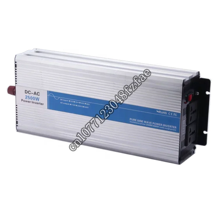 500W 1Kw 2Kw 3Kw 4Kw 5Kw 6Kw 12V 24V 48V Input 110V 220V Output Usb Pure Sine Wave Power Inverters Converters
