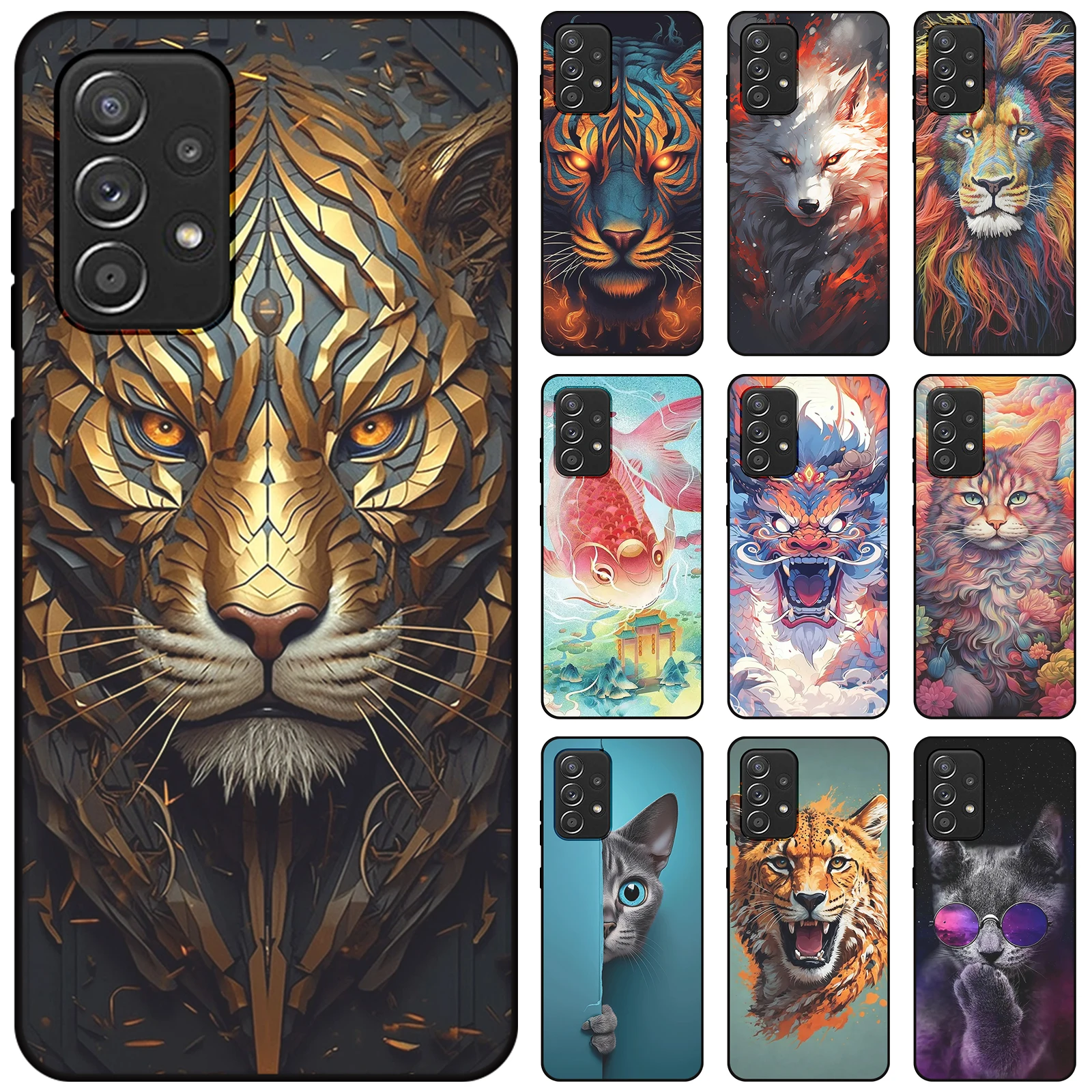 Custodia In Silicone Per Oneplus One Plus Nord N100 N200 N10 11 Ace 2T 5G Cute Dog Cat Duck Lion Tiger Fox Dragon Cartoon Pattern Cover