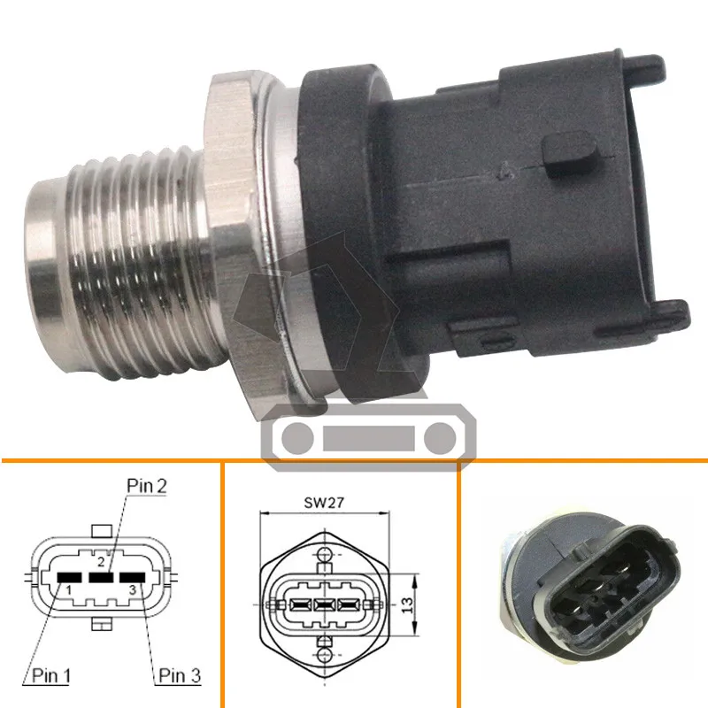 Regolatore Del Sensore Ad Alta Pressione Del Carburante Common Rail Diesel Ad Alte Prestazioni Per Lancia Ypsilon 1.3 D Multijet 0281006164 55230827