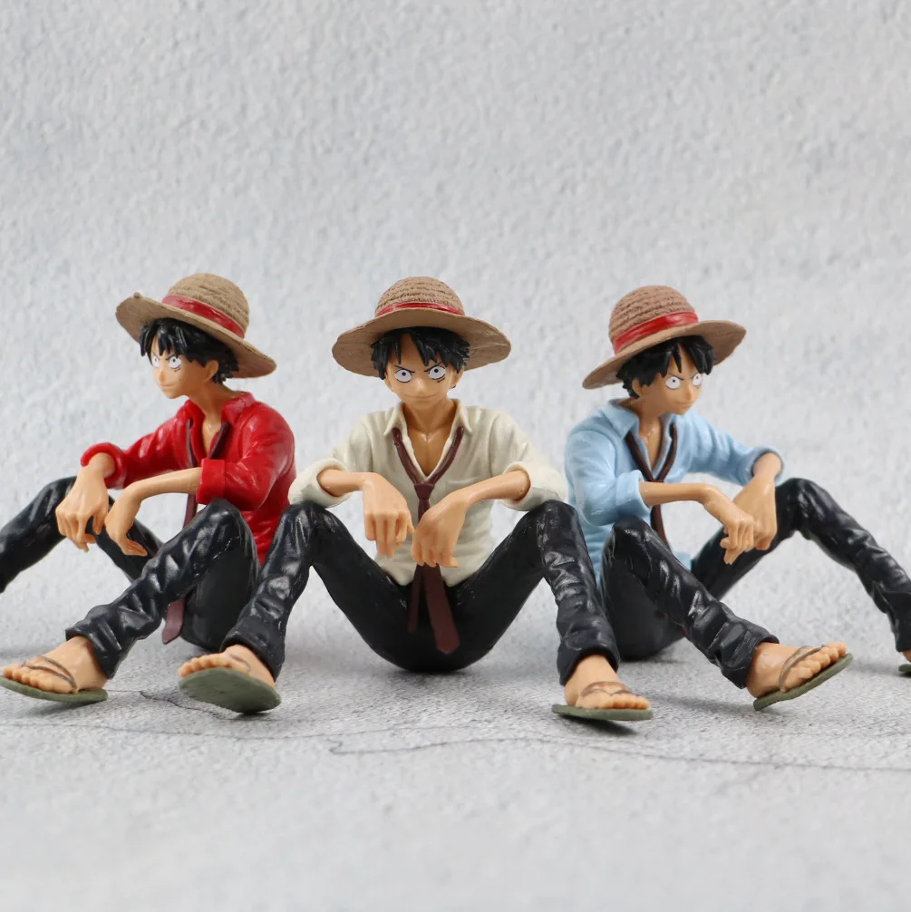 3 Tipi Anime One Piece Pvc Figurine Monkey D Classic Rufy Collect Gift Toy Anime Model Monkey D Rufy Toys Gift