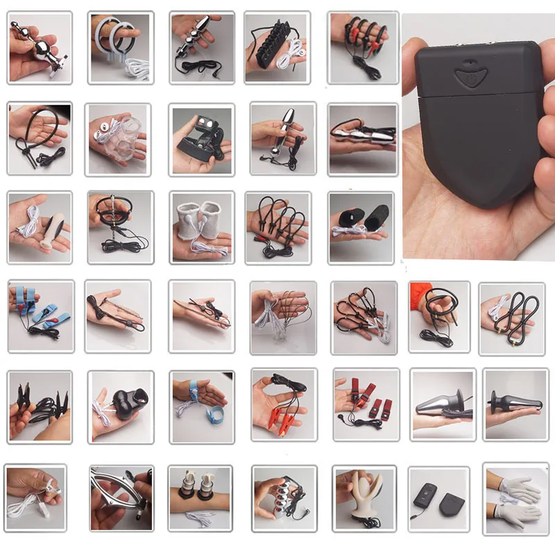 Bdsm Electric Shocker Anale Butt Plug, Elettrostimolazione Electrosex,Electro Shock Sex Penis Cock Ring,E Stim Estim Expand Ano