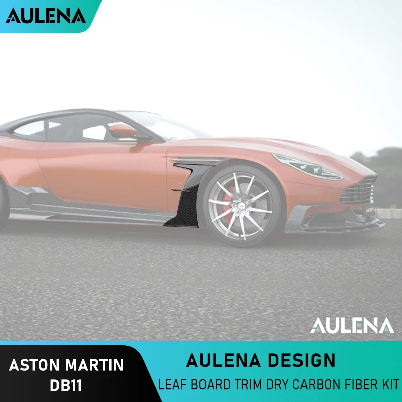 Aulena Design Dry Carbon Fiber Body Kit Leaf Board Trim High Performance Full Dry Carbon Per Aston Martin Db11 Aero Kit