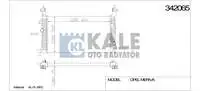Codice Negozio: 342065 Per Radiatore Acqua Motore (Brasatura) Meriva A Y17Dt Condizionatore D'Aria