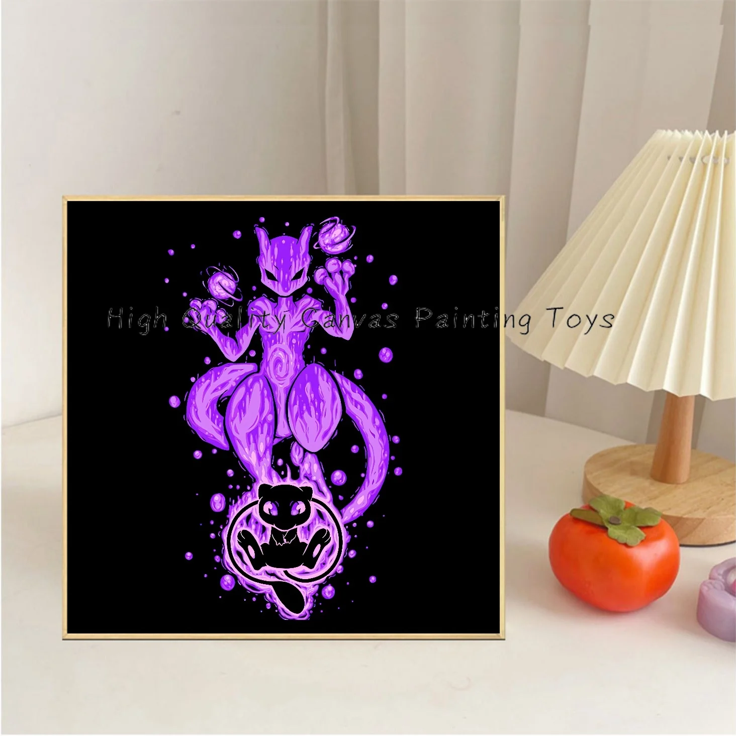 Pokemon Anime Mewtwo Eevee Evolution Modello Periferico Poster Decor Wall Art Canvas Painting Modern Room Decorare L'Immagine