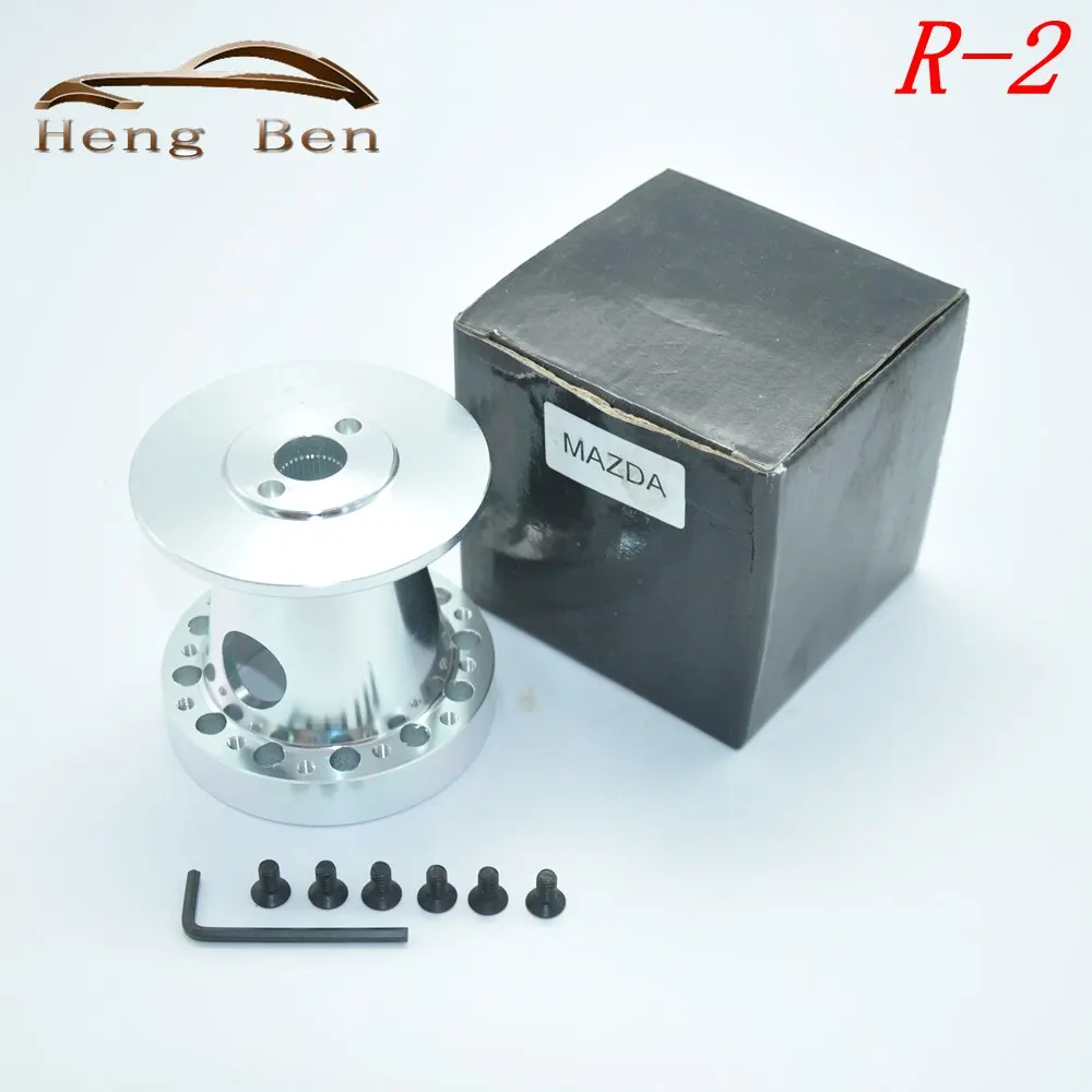 Hb 2017 In Alluminio Da Corsa Steering Wheel Boss Kit Hub Adattatore Per Mazda R-2
