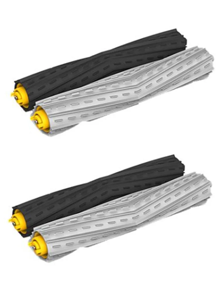 4 Individuale Estrattori Tangle-Free Detriti Extractor Set Di Ricambio Per Irobot Roomba Serie 800 870 880.