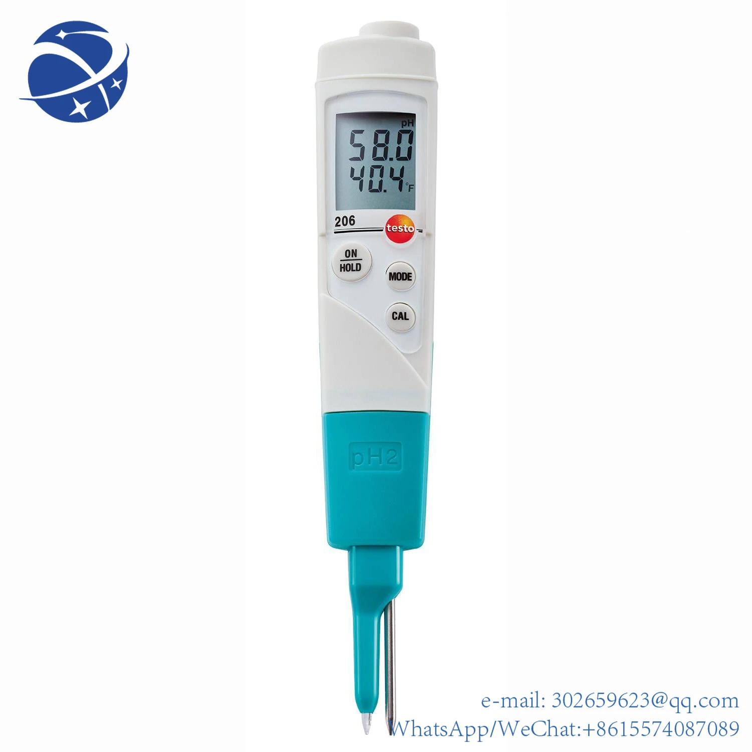 Misuratore Di Ph Yyhc Originale Testo 206-Ph2
