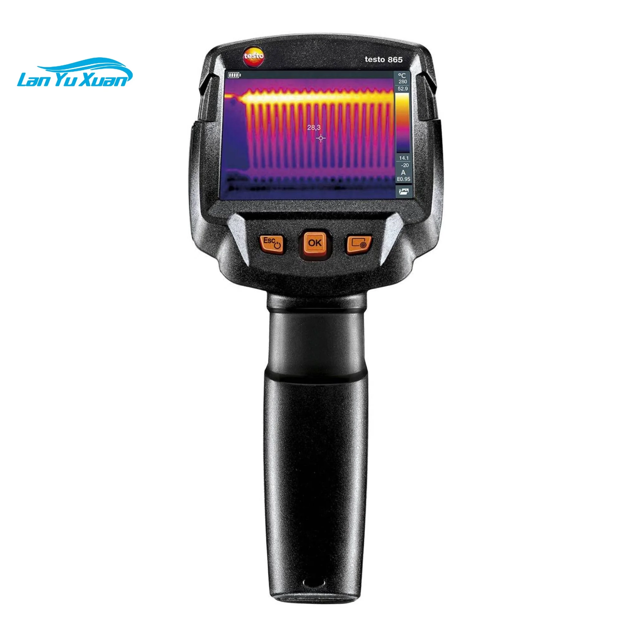 Imaging Termico Industriale Testo 865 Con 19200 Pixel Fino Alla Tecnologia Superrisoluzione 320X240