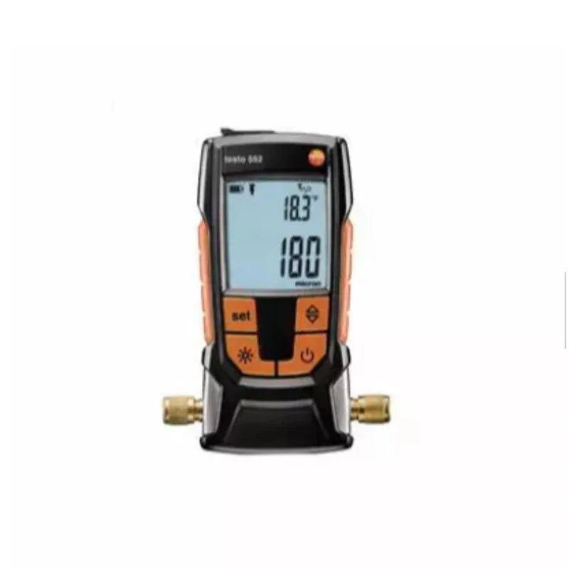 Originale Testo 552 Digital Vacuum Micron Gauge Con Bluetooth E Accoppiatore Stock