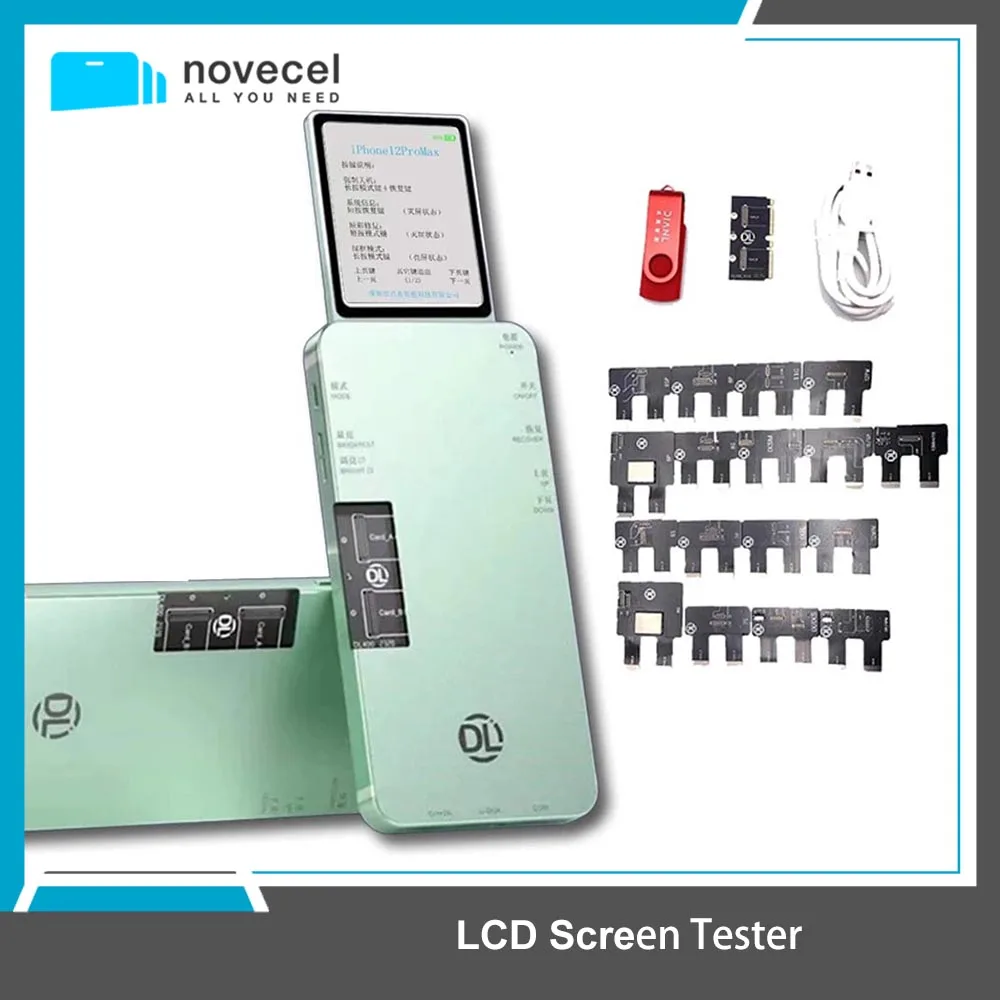 Dl400 Pro Lcd Screen Tester Per Iphone X 11 12 13 14 Pro Max Per Iwatch S2 S3 S6 Huawei Samsung 3D Touch Test Strumenti Di Riparazione