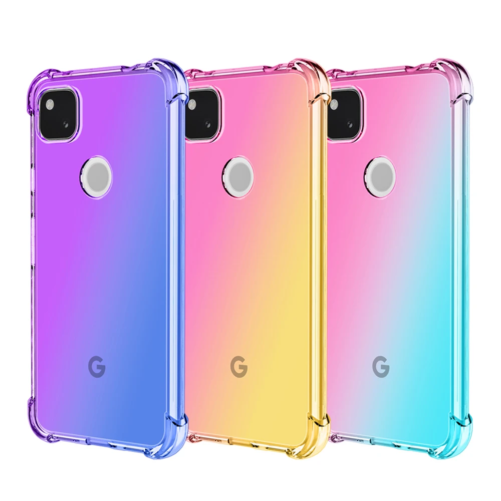 Custodie Morbide Trasparenti A Metà Sfumata Per Google Pixel 4A 5G Pixel 5 Pixel 4A Pixel 4 Xl Pixel 4 Pixel 5A 5G Custodia