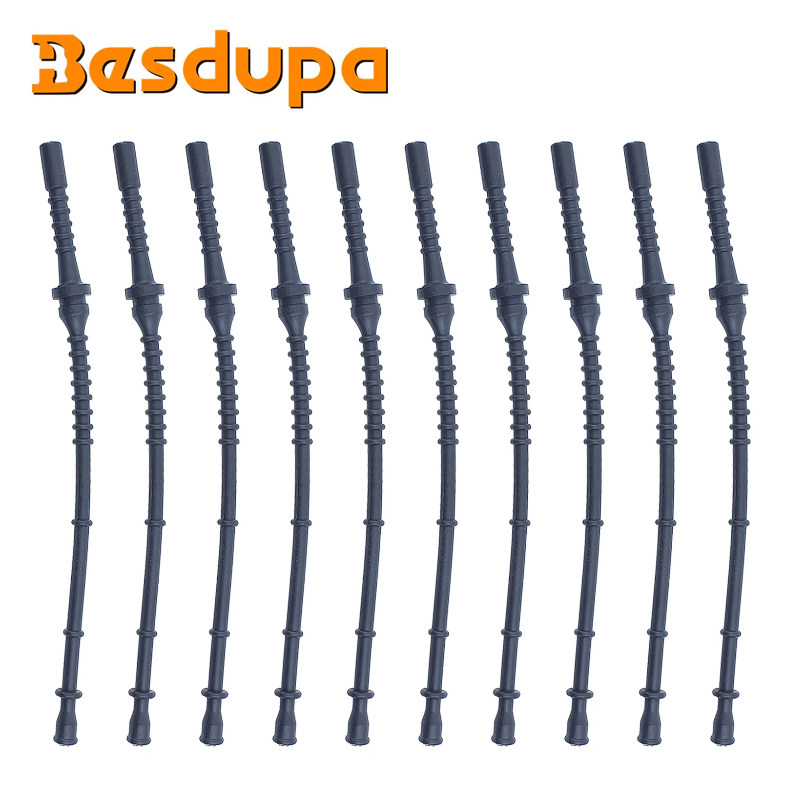 10 X Gomma Del Tubo Del Carburante Per Stihl Fs 120 200 250 300 350 450 Decespugliatore A Percussione