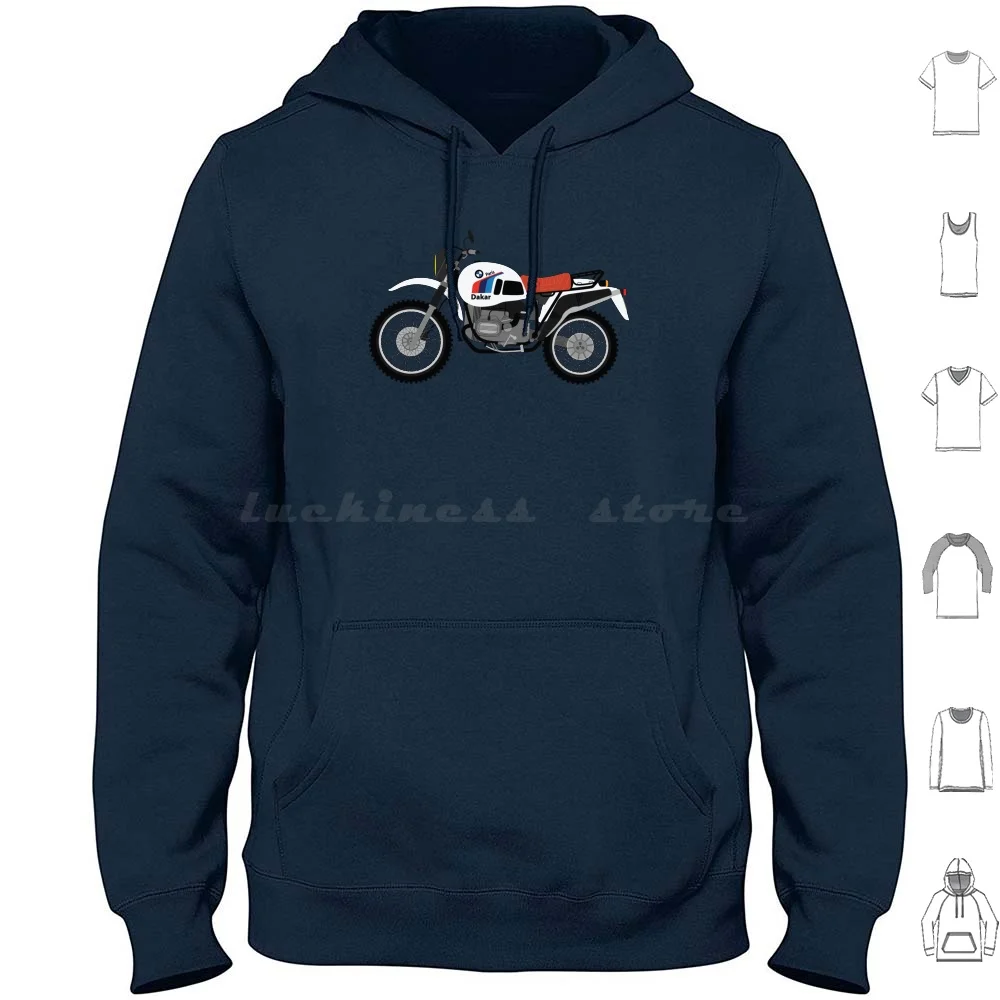 R80Gs-R80G / S Adventure Bike Felpe Con Cappuccio Manica Lunga R80 Gs R80Gs R80G S R1200Gs Adv Adventure Moto Fuoristrada