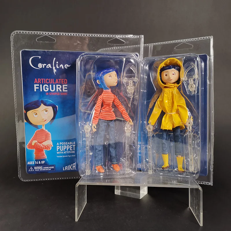 Neca Coraline & The Secret Door Coraline 7 "Action Figure Joint Mobile Model Toy