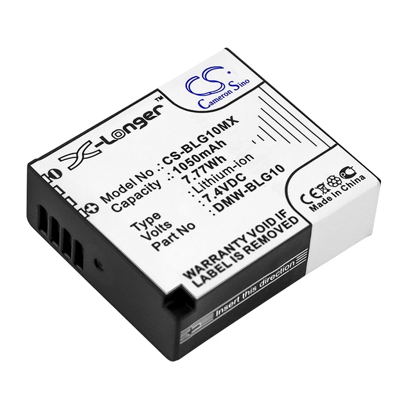 1050Mah Dmw-Blg10E Dmw-Blg10 Batteria Per Panasonic Lumix Dmc-Zs110 Lumix Dmc-Gf5 Lumix Dmc-Gx7 Lumix Dmc-Lx100S Lumix Dmc-Lx100K
