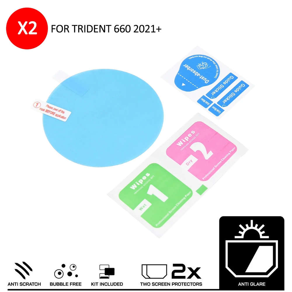Nuovo 2021 2022 Per Trident 660 Accessori Moto Cruscotto Elettronico Pellicola Protettiva Hd Per Trident 660 Per Trident660
