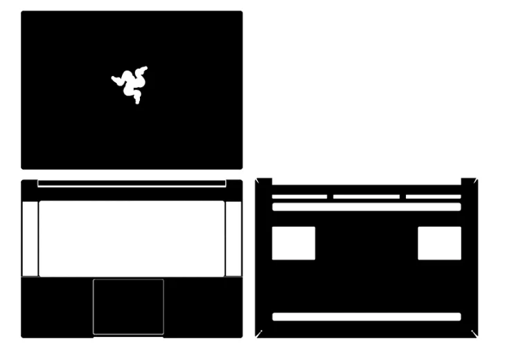Personalizza Dimensioni Modello 1 Pz Pelle Pre-Tagliata Adesivi In Vinile Custodia Protettiva Pellicola Protettiva Per Razer Blade 14 2023 Rz09-0427