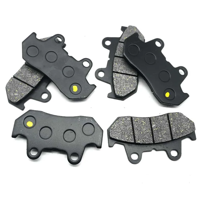 Kit Pastiglie Freno Anteriori Posteriori Moto Per Honda Ns400R Nc19 1985-1988 Vf500F Interceptor 500 1984 1985 1986 Ns400 R Vf 500 F