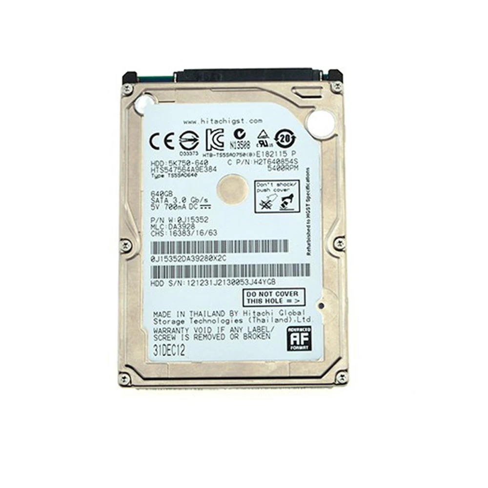 Disco Rigido Per Console Di Gioco Ps3/4 Interfaccia Sata Disco Rigido Interno 80Gb/120Gb/160Gb/250Gb/320Gb/500Gb/640Gb/750Gb/1Tb