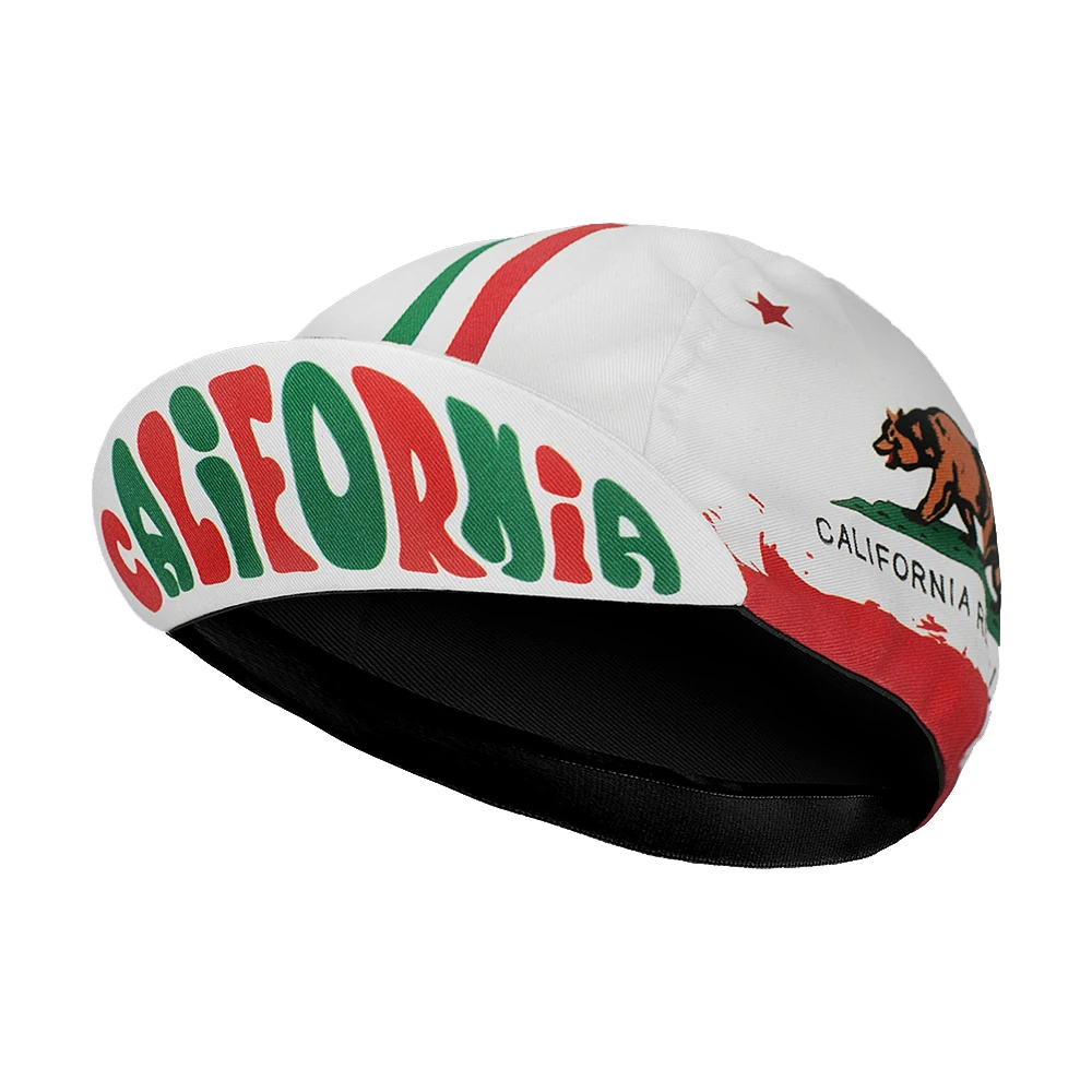 Berretti Da Ciclismo Classici Da Uomo E Da Donna Della Repubblica Della California Bianchi Pro Team Bike Mtb Road Bicycle Racing Hat Formato Libero Be