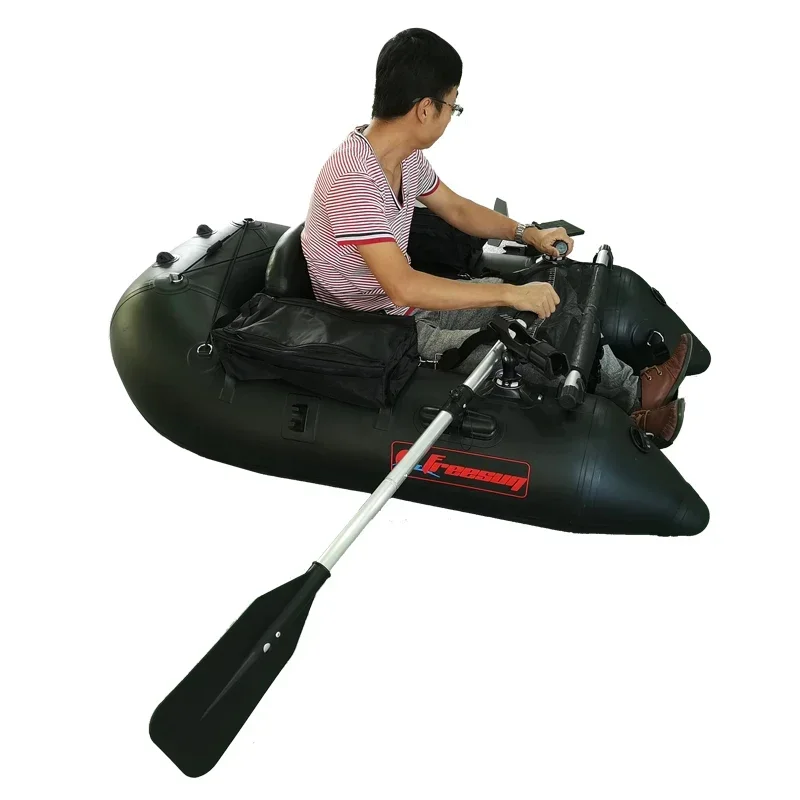 1 Persona Singola Barca Da Pesca Galleggiante Tubo Gonfiabile Gommone Gommone