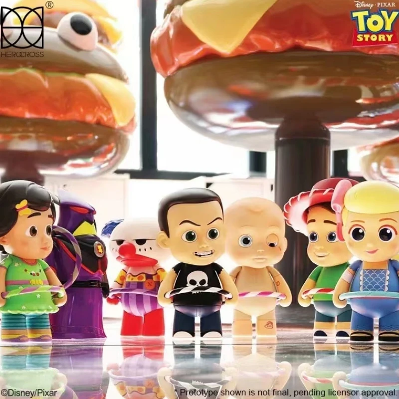 Autentico Herocross Disney Toy Story Doll Andy Clown Green Army Man Bonnie Handmade Mobile Phone Fashion Game Decoration Birthda