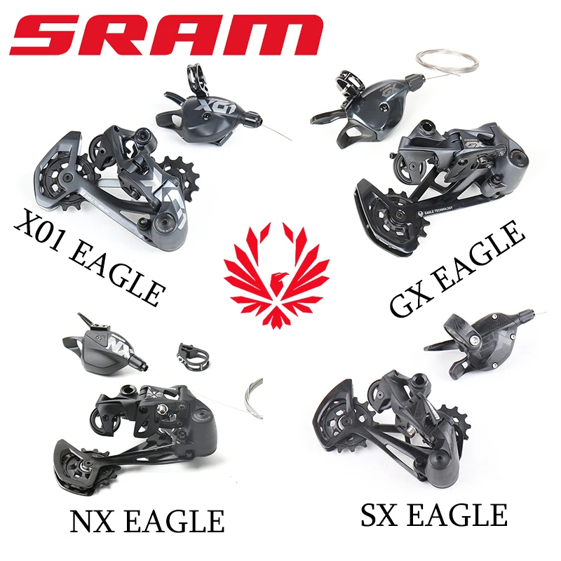 Sram Sx Nx Gx X01 Xo1 Eagle 1*12 12 Velocità Mtb Bike Groupset Leva Del Grilletto Del Cambio Deragliatore Posteriore Kit Bicicletta
