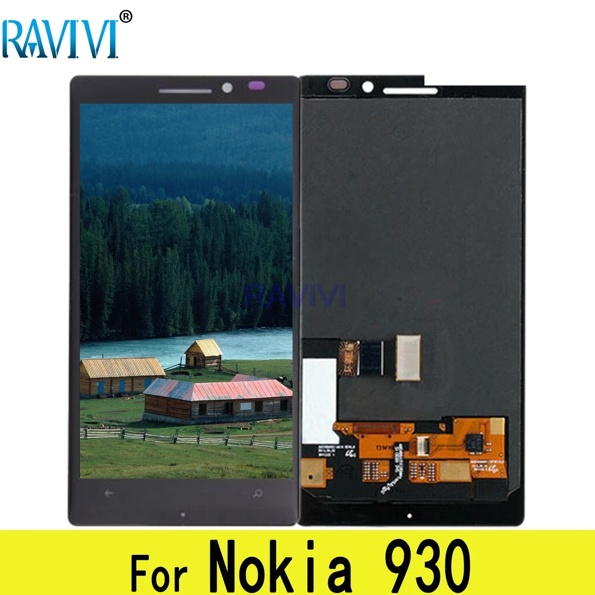 5.0 ''Amoled 930 Lcd Per Nokia Lumia 930 Display Lcd Touch Screen Digitizer Assembly Sostituzione Per Nokia Lumia930