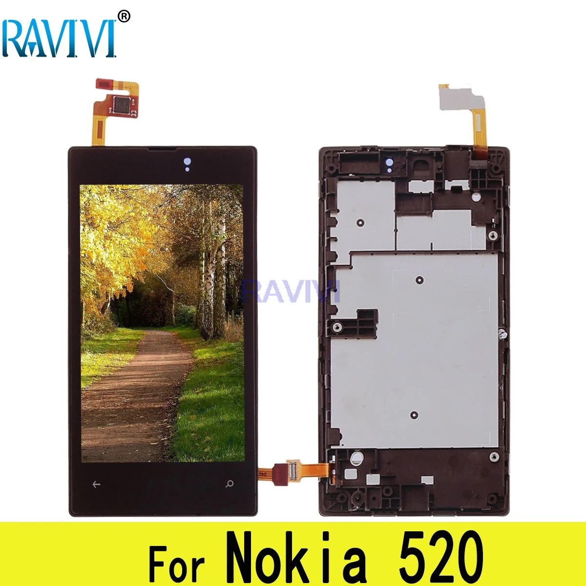 520 Lcd Per Nokia Lumia 520 Display Lcd Touch Screen Digitizer Assembly Sostituzione Per Nokia Lumia520