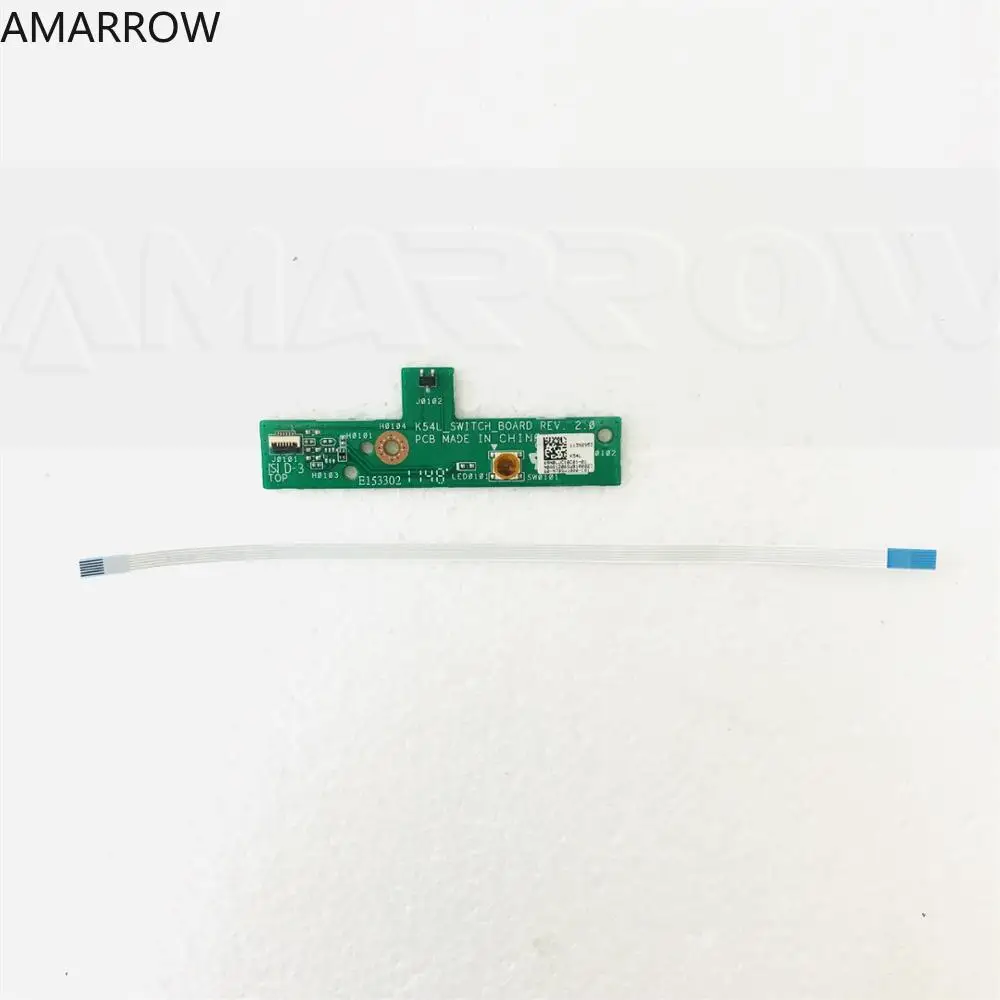 Originale Per Asus X54H K54Hr K54L X54 K54 Scheda Interruttore Scheda Pulsante Di Alimentazione 69N0Ljc10C01