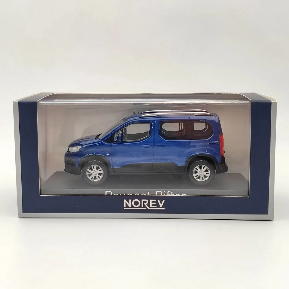 1/43 Norev Rifter Van Blue Diecast Models Car Christmas Gift Collection