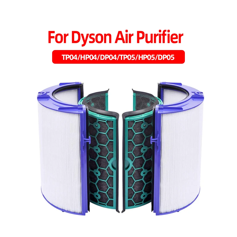 Filtro Hepa Dyson Per Purificatore D'Aria Dyson Dp04 Dp05 Tp04 Tp05 Hp04 Filtro A Carbone Attivo Per Filtro Purificatore D'Aria Dyson Dyson