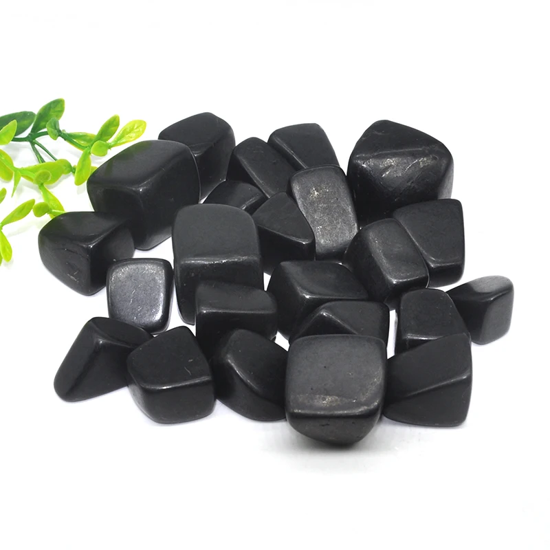Natural Shungite Gravel Stone Crystal Quartz Chakra Healing Crystals Lucky Gemstone Mineral Home Ornaments Decorazione Regali