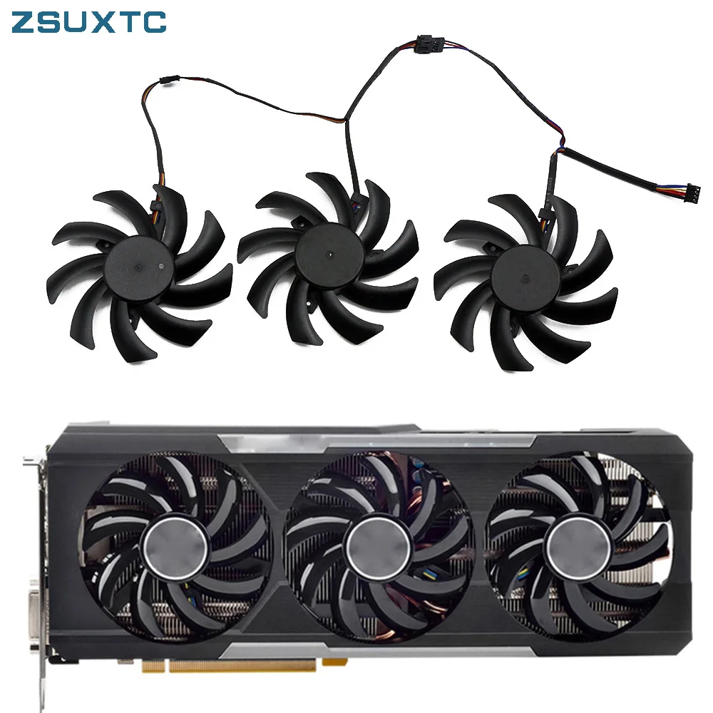 85Mm Fdc10H12S9-C R9 290X/390/390X Ventola Di Raffreddamento Per Sapphire R9-290X R9 390 8G Nitro R9 390X 8G D5 Tri-X Sostituzione Della Scheda Video