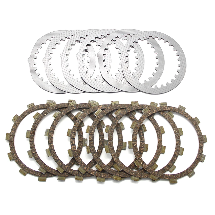Set Dischi Dischi Frizione Moto Per Yamaha Rd250 Rd350 Rd400 A/B/C/D/E/F/Lc/Ypvs/N/F2/R C-F 360-16325-00 Parti Moto