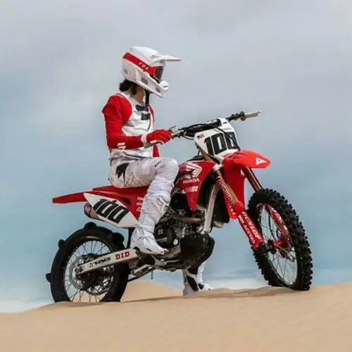 2022 Shift Mx 3Label Motocross Gear Set Top Gold Shift Vega Le Moto Dirt Bike Jersey Set
